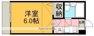 シティパレス中富Ⅱ【1階】の間取り