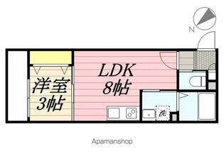 KANOE【2階】の間取り