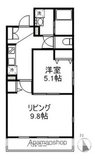 クオーレ東習志野【2階】の間取り