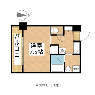 ANNEX・IZUMI【4階】の間取り