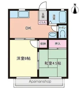 ピアパークⅢ【1階】の間取り