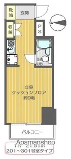 カームネスハイツ【3階】の間取り