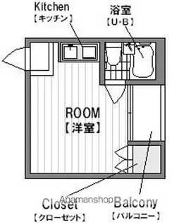 ブライトゾーン南堀江【3階】の間取り
