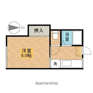 ヴェルゾーネイトー【105号室】の間取り