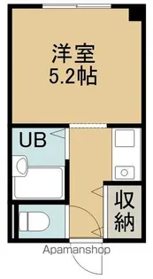 RICO RICH(リコリッチ)【406号室】の間取り