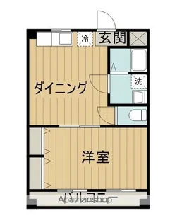 LA・SALUTE【202号室】の間取り