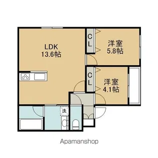 MAULOA【2階】の間取り
