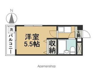 メゾンサイトー【2階】の間取り
