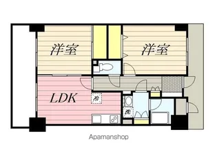 INSURANCE BLDG.XIX【9階】の間取り