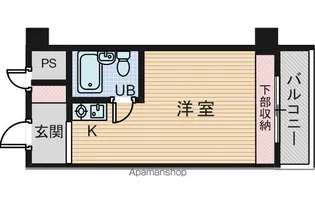 ライオンズマンション新大阪第5【12階】の間取り