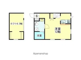 ラ・コルテジャパン【1階】の間取り