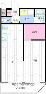第2フォートレスコア18【2階】の間取り