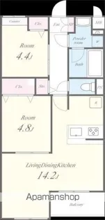 ルーチェ(北足立郡)【2階】の間取り