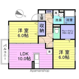 ロワールⅠ【1階】の間取り