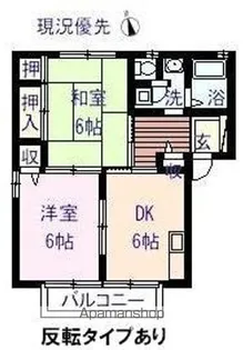 グランドール【102号室】の間取り