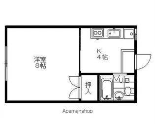桜ハイツ2号館【2階】の間取り