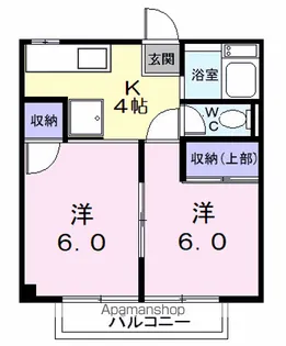 シティハイツ小島【2階】の間取り