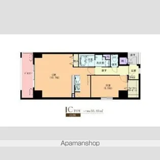 ブリス【6階】の間取り