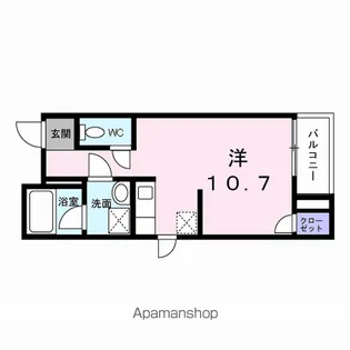 ティアラグレイス【5階】の間取り