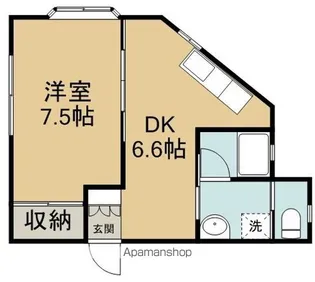 バウメゾンⅢ【2階】の間取り