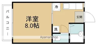 アクエリアス国見【2階】の間取り