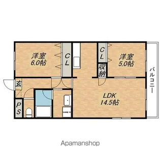 セレーノ21【3階】の間取り