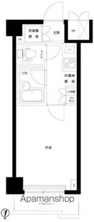 ルーブル西蒲田【2階】の間取り