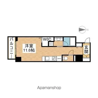 御幸レジデンス丸の内【1階】の間取り
