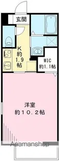 リコルド【101号室号室】の間取り