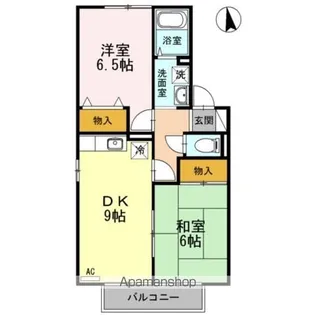 セジュール紗季【202号室】の間取り