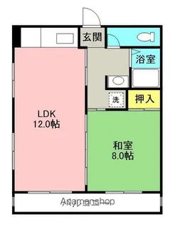 メゾン朝日【3階】の間取り