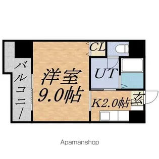 サンウッド札幌医大前【1005号室】の間取り