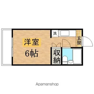 ハイツアベニュー【101号室】の間取り