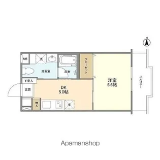 アザレアベニュー関根【2階】の間取り