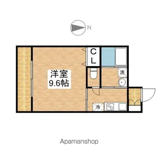 BERG大須【4階】の間取り