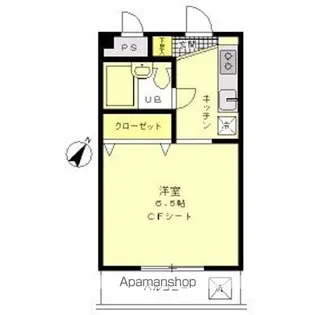 ラ・ピアッザ豊玉【208号室】の間取り