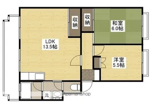 第2仁井田マンション【4階】の間取り