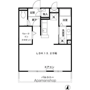 モンターナ グランデ【3階】の間取り