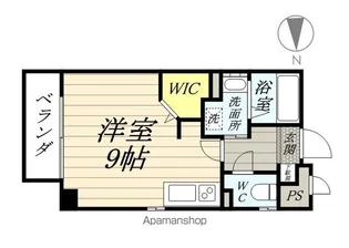 サクセション上中野【505号室】の間取り