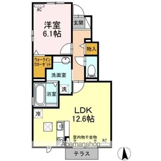 ZENITH【1階】の間取り