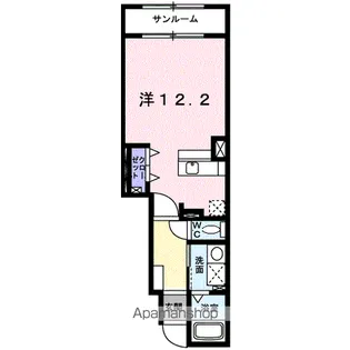 ラッフィナートⅢ【1階】の間取り