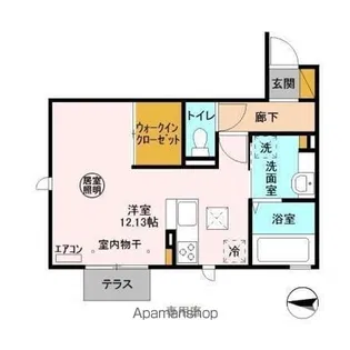ルミウス【1階】の間取り
