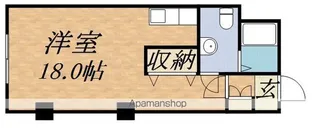 ロムペリィビル(旧和晃ビル)【4階】の間取り