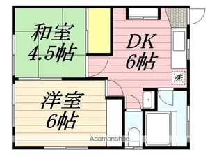 山本ビル【3階】の間取り