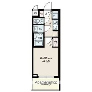 SーRESIDENCE上前津駅前【5階】の間取り