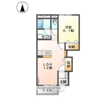 REA 愛(アイ)【1階】の間取り