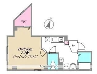 大野ビル(オオノビル)【*302号室】の間取り