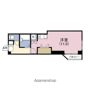 マルマン大阪マンション【2階】の間取り