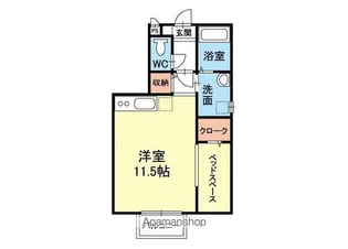 スクエアガーデン【2階】の間取り