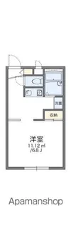 レオパレス吉田【203号室】の間取り